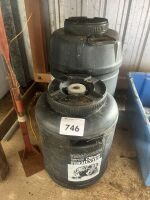 Fermenter barrels and bottle capper