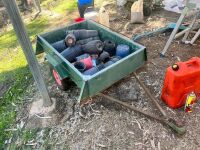 Small metal trailer