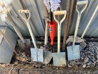 Assorted garden tools
