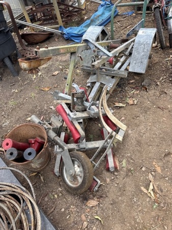 BULLDOG folding boat trailer etc.