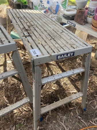 Aluminium work platform (QTY CHOICE 704, 705, 706)