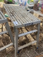 Aluminium work platform (QTY CHOICE 704, 705, 706)