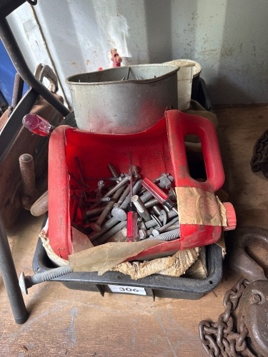 Box of assorted nuts, bolts etc.