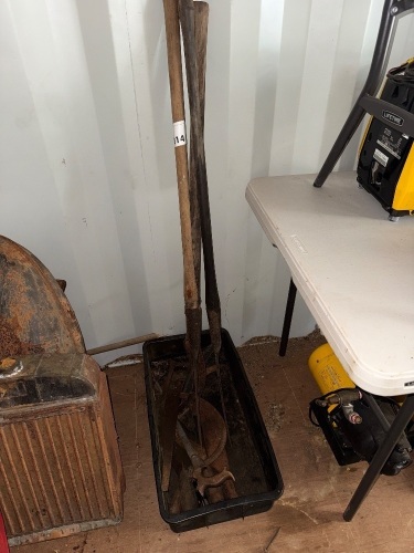 Scythes, sickles etc
