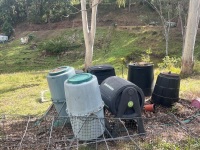 3x rotating/tumbler composter bins (GROUP ALL-IN-1 699,700) - 2