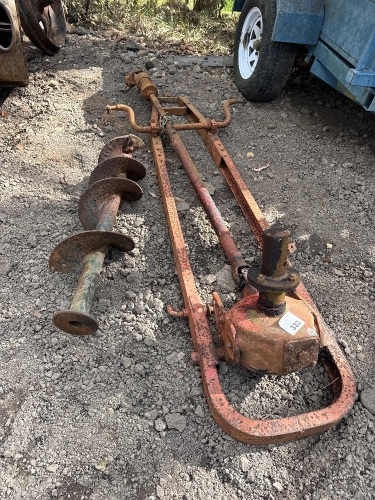 Post hole digger and augers