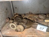 Hand cranked metal shears/rollers - 2