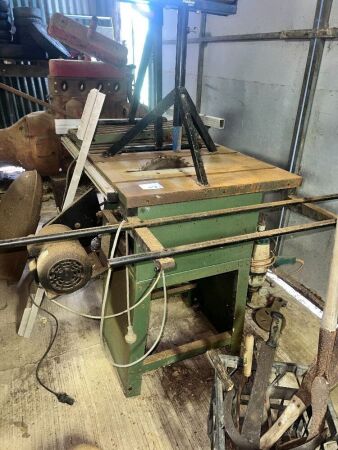 12in table saw with rollers