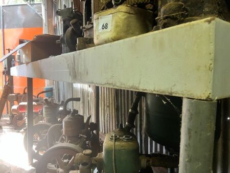 Steel bench