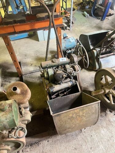 RANSOMES ENG. Cylinder mower with catcher