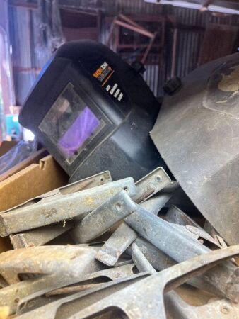 Box lot of welding accessories