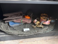 Large Lot of Fishing Gear - Inc. Alveys and Two Fishing Rods