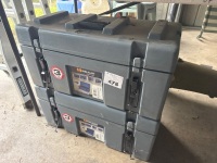 2x PELICAN Storage Boxes