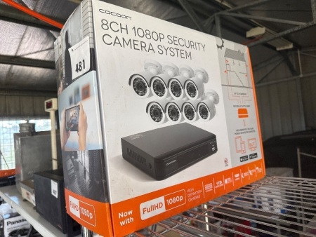 Security Camera System 1080p FullHD - as new in box