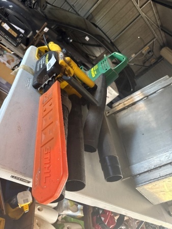 Electric Chainsaw and Blower