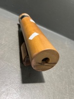 Wooden Cylinder Kaleidoscope on Small Stand - TAS Hardwood - 3