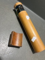 Wooden Cylinder Kaleidoscope on Small Stand - TAS Hardwood - 4