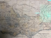 Map of Victoria, Australia Dated 1889 - 4