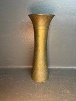 Brass/Copper Home Decor Vase and Candlestick Holder - 3
