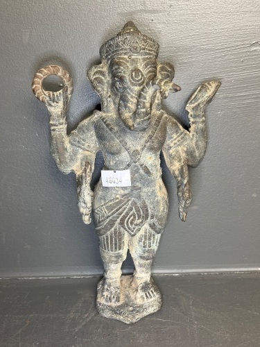 Bronze Standing Ganesha Statue