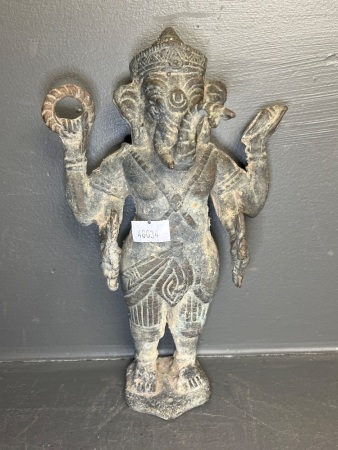 Bronze Standing Ganesha Statue