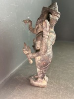 Bronze Standing Ganesha Statue - 3
