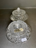 Set of Bohemia Crystal Table Centerpiece - 2