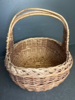 2 x Rattan Style Baskets - 3