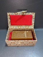 Vietnamese red lacquered box 1950s and Chinese Stone Seal in Cases - 2