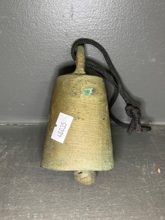 Vintage Possibly Brass/Copper Cow Bell