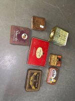 Lot of Vintage Tobacco Tins