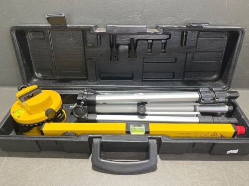 Laser Level and Stand in Case