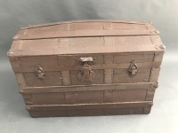 Vintage Dome Topped Sea Chest