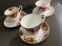 Large Box Lot of Cups and Saucers - 2
