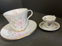 Large Box Lot of Cups and Saucers - 3