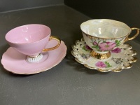 Large Box Lot of Japan Made Cups and Saucers - 2