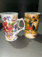 Large Box Lot of Fine China Cups and Saucers - 3