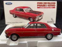 1969 Ford Falcon XW Phase 1 GT-HO - Candy Apple Red - 0093/3000 - Classic Car - 18164