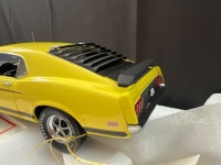 1969 Ford Boss 302 Mustang &ndash; Yellow (Mint Box) - B11WH07 - Franklin Mint - 3
