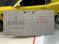 1969 Ford Boss 302 Mustang &ndash; Yellow (Mint Box) - B11WH07 - Franklin Mint - 4