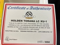 1970 Holden Torana LC GTR XU-1 #40C PeterBrock/BobMorris Hardie-Ferodo 500 - 1815 / 5004 - AUTOart - 87061 - 2
