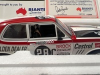 1972 Holden Torana LJ GTR XU-1 #28C Peter Brock - Winner - Hardie-Ferodo 500 - 00233/12000 - Biante - 80131 - Certificate Signed Peter Brock PBC No.1 - 2