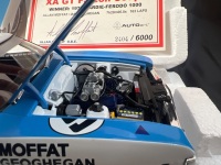 1973 Ford Falcon XA GT Hardtop #9 Moffat/Geoghegan - Winner - Hardie-Ferodo 1000 - 2404/6000 - AUTOart - 87313 - Certificate Signed Allan Moffat - 5