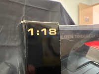 1976 Holden Torana LX-SS-A9X Flamenco Red - 0012/5000 - AUTOart - 73452 - Damaged Rear Number Plate Decal - 5