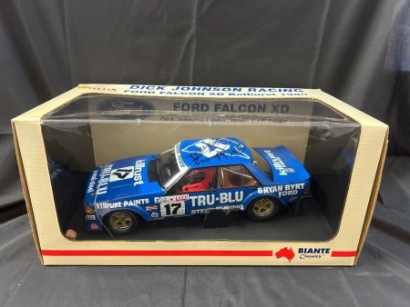 1980 Ford Falcon XD #17 Dick Johnson/John French The Rock - Hardie-Ferodo 1000 - 3258/7200 - Biante - B180201A - Car & Certificate Signed Dick Johnson