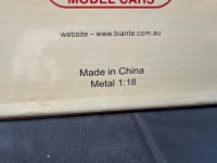 1982 Ford Falcon XE #17 Dick Johnson/John French - Blue - James Hardie 1000 - 0166/3100 - Biante - B180301B - Certificate Signed Dick Johnson - 7