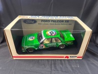 1983 Ford Falcon XE #17 Dick Johnson/Kevin Bartlett - Green - James Hardie 1000 - .. / 7620 - Biante - B180301A - Car Signed Dick Johnson @ TM Event 2010 & Kevin Bartlett @ Die-Cast Expo 2011