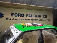 1983 Ford Falcon XE #17 Dick Johnson/Kevin Bartlett - Green - James Hardie 1000 - .. / 7620 - Biante - B180301A - Car Signed Dick Johnson @ TM Event 2010 & Kevin Bartlett @ Die-Cast Expo 2011 - 3