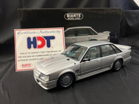 1985 Holden Commodore VK SS Group 3 HDT in Asteroid Silver - 0095/3600 - Biante - B182705A