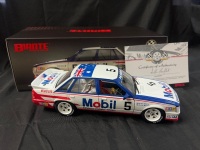 1986 Holden Commodore VK #5 Peter Brock/Allan Moffat - Mobil - Round 2 ETCC - 1234/1455 - Biante - B182704H - Certificate Signed Allan Moffat